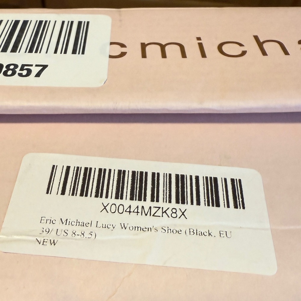 NEW Eric Michael Sz 8-8.5 Lucy Knit Slip On Shoes Black EU 39 US 8-8.5 - Picture 2 of 11